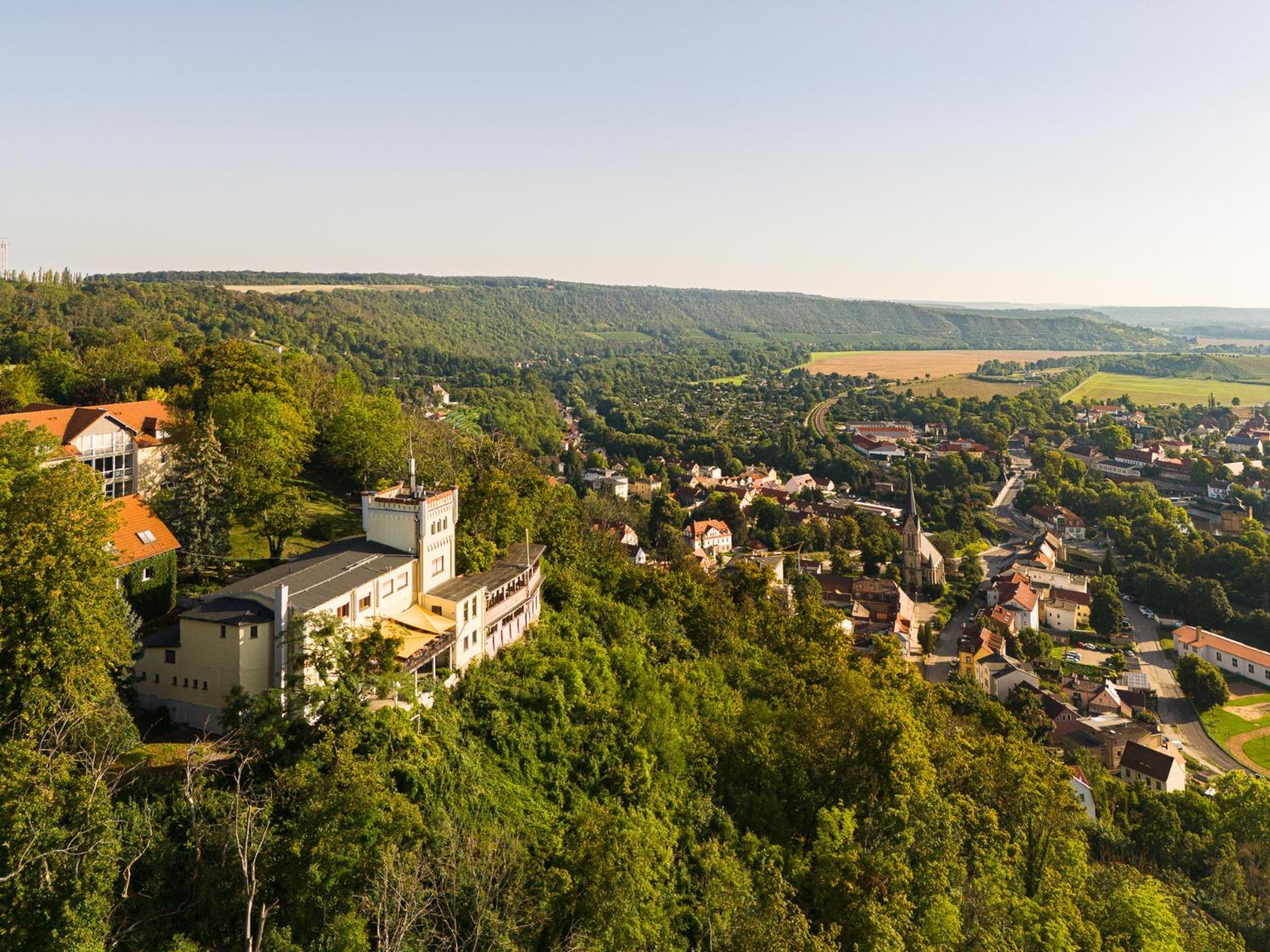 Berghotel Wilhelmsburg Bad Kosen Eksteriør billede