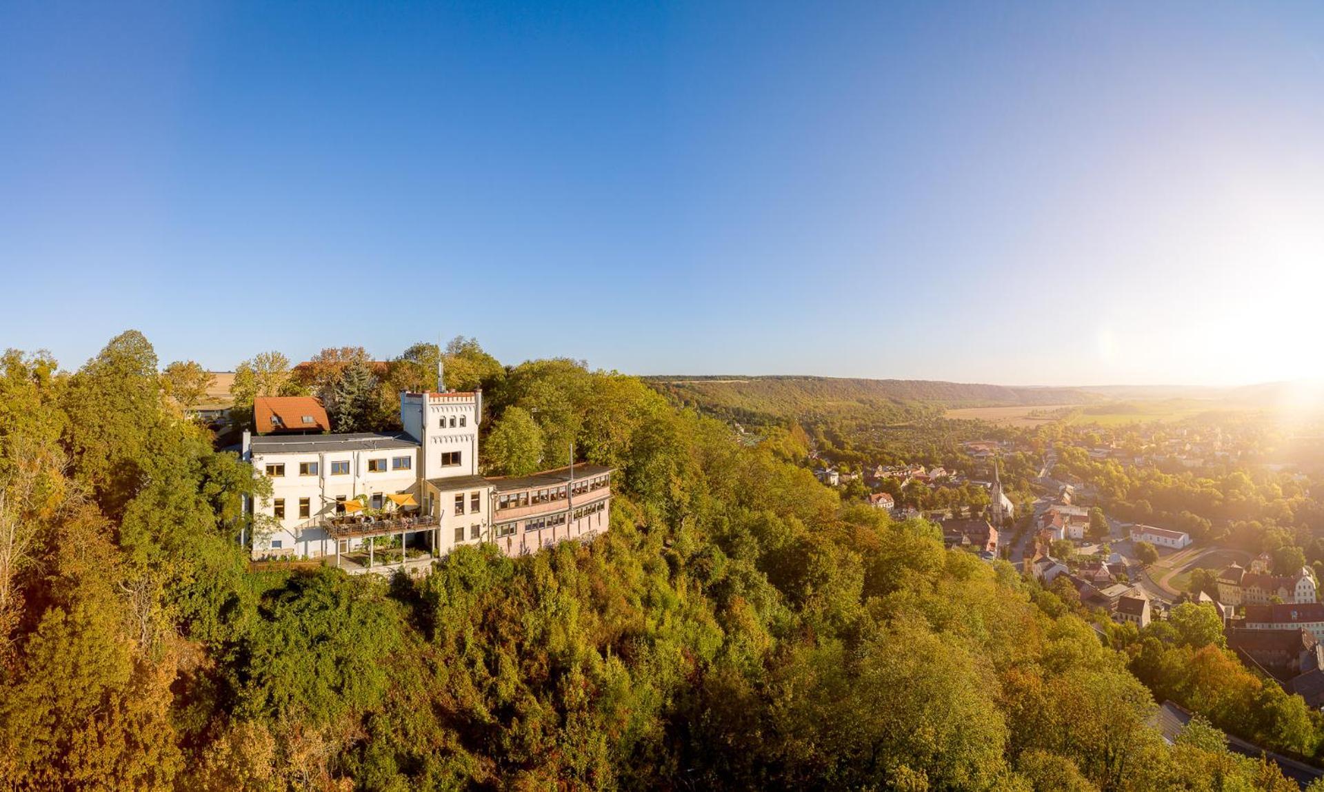 Berghotel Wilhelmsburg Bad Kosen Eksteriør billede